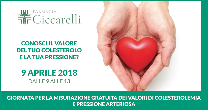 misurazione colesterolemia e pressione arteriosa